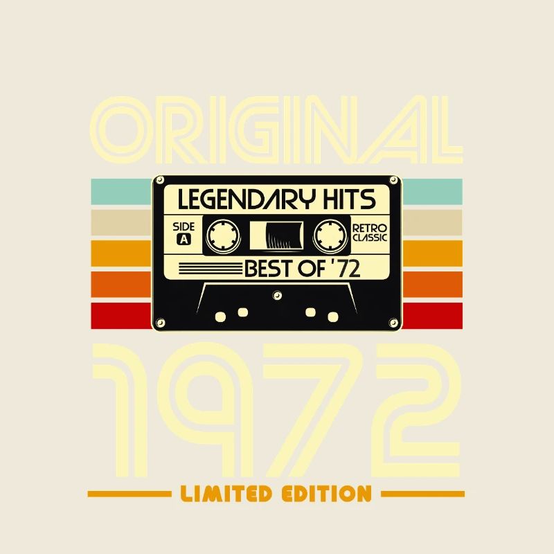 Cassette Originale 1972 Rétro