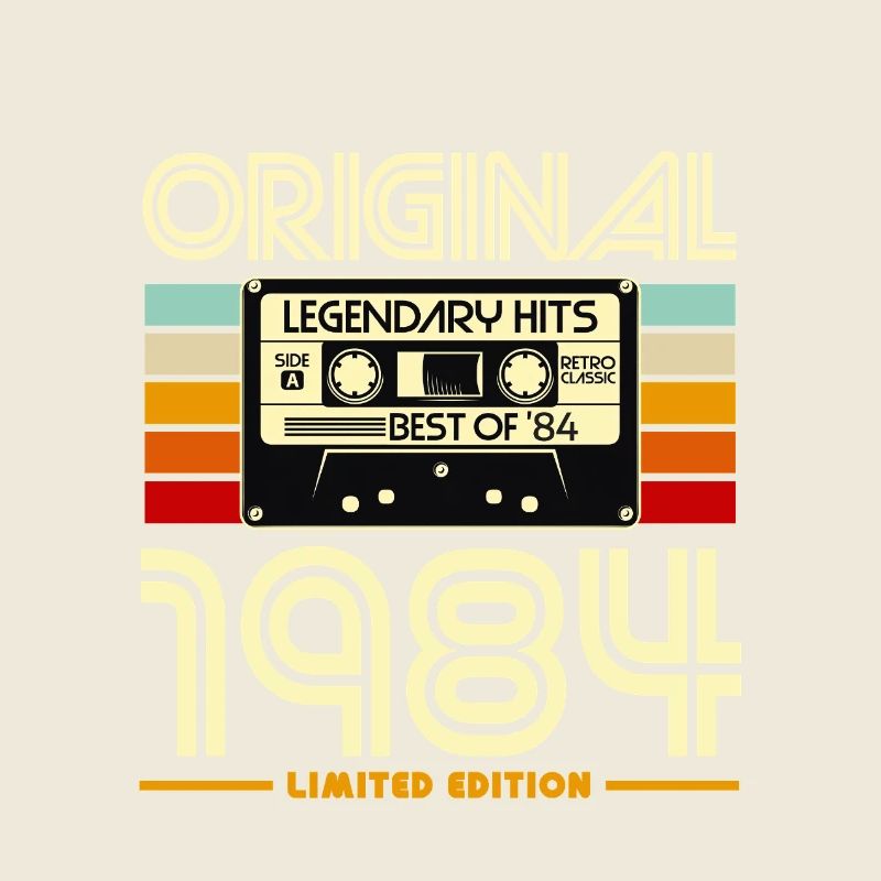 Original 1984 Retro Cassette