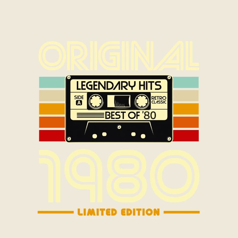 Cassette 1980 Vintage Légende