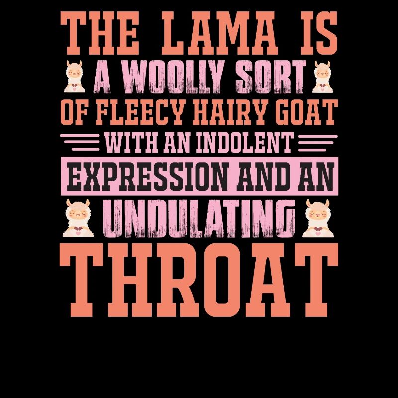 The lama woolly sort
