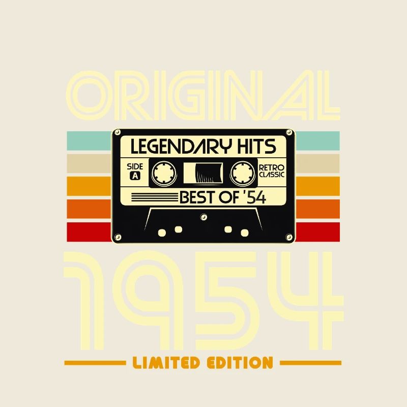 Originalkassette von 1954 Retro
