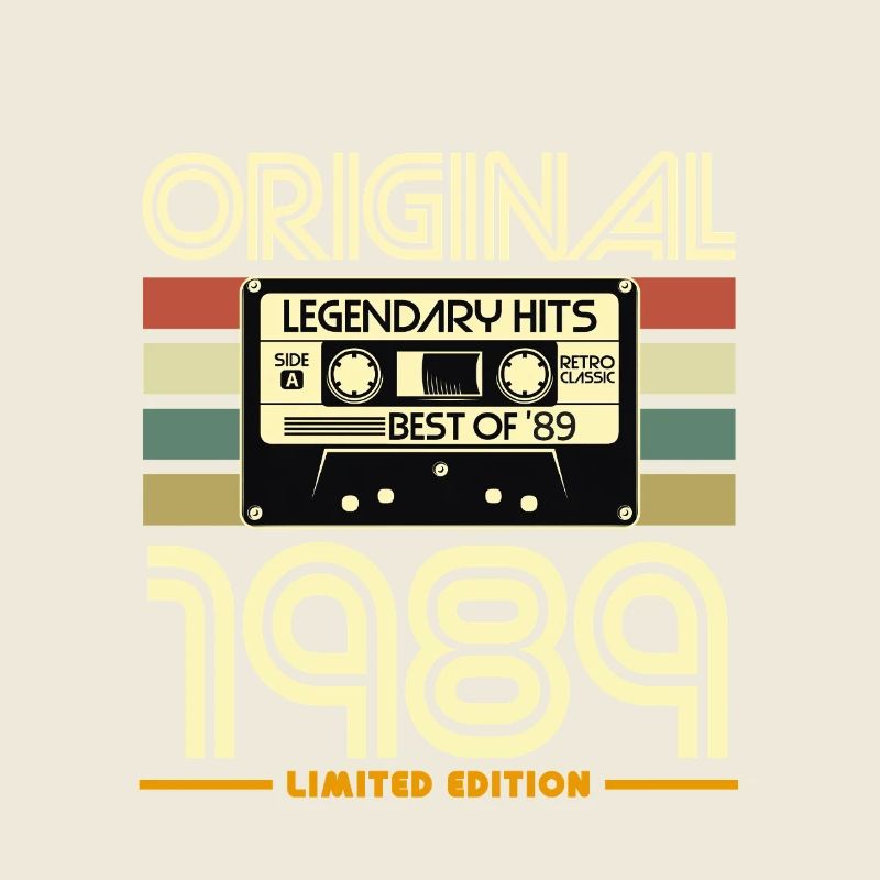Original 1989 Cassette Nostalgia
