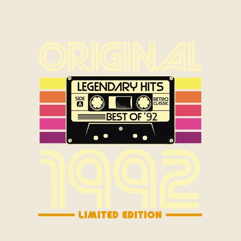 Original 1992 Cassette Retro