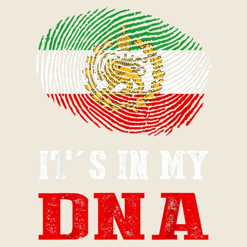 DNA Iran Flagge