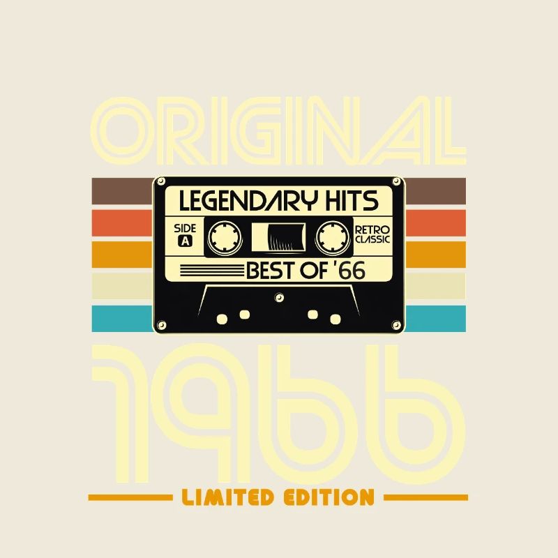 Cassette 1966 Légendes Retro