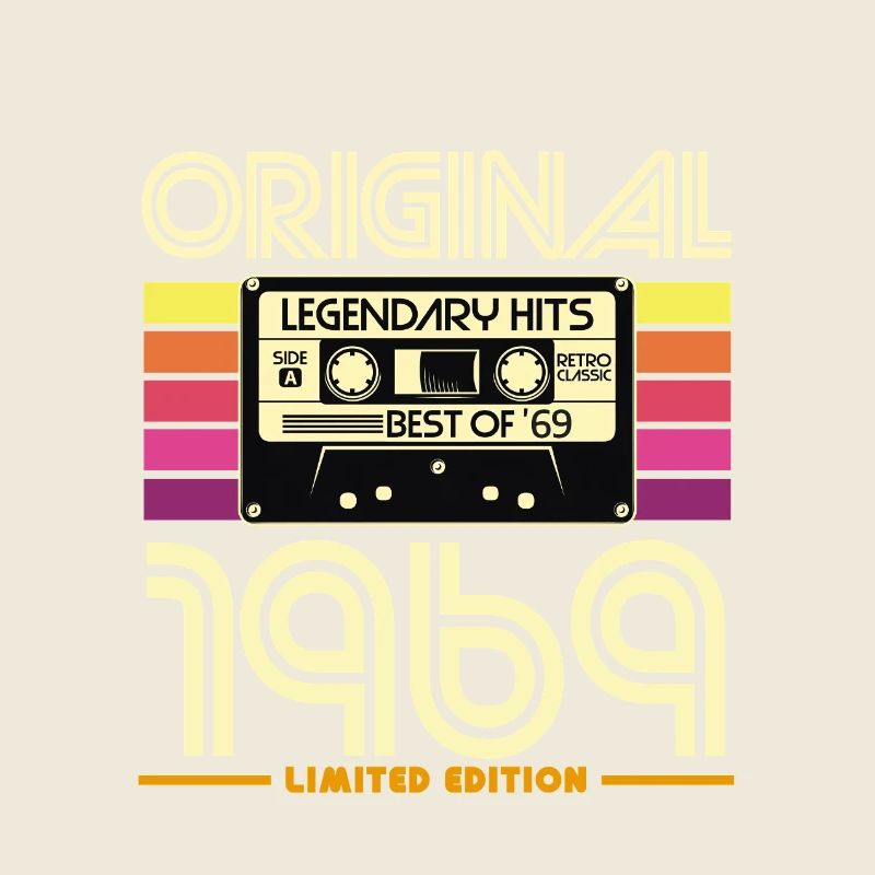 Original 1969 Édition Limitée Retro