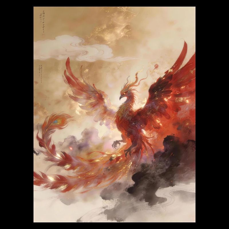  L'Apothéose du Phénix : Harmonie Cosmique