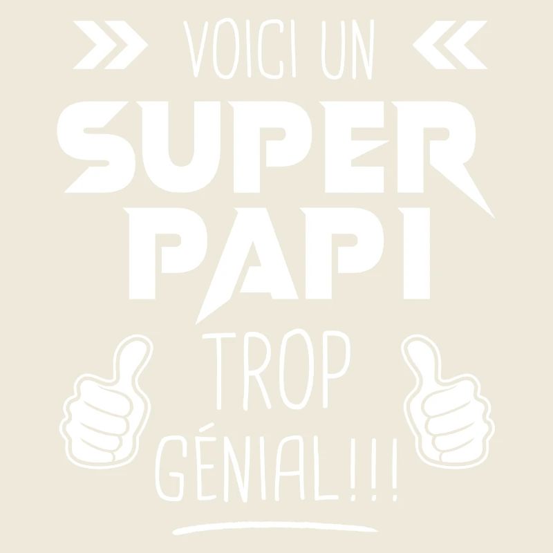 Super Papi meilleur papy cadeau grand père