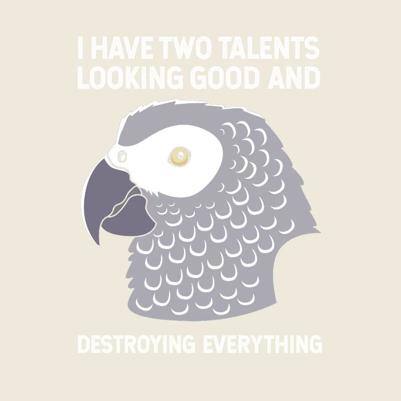Parrot Grey