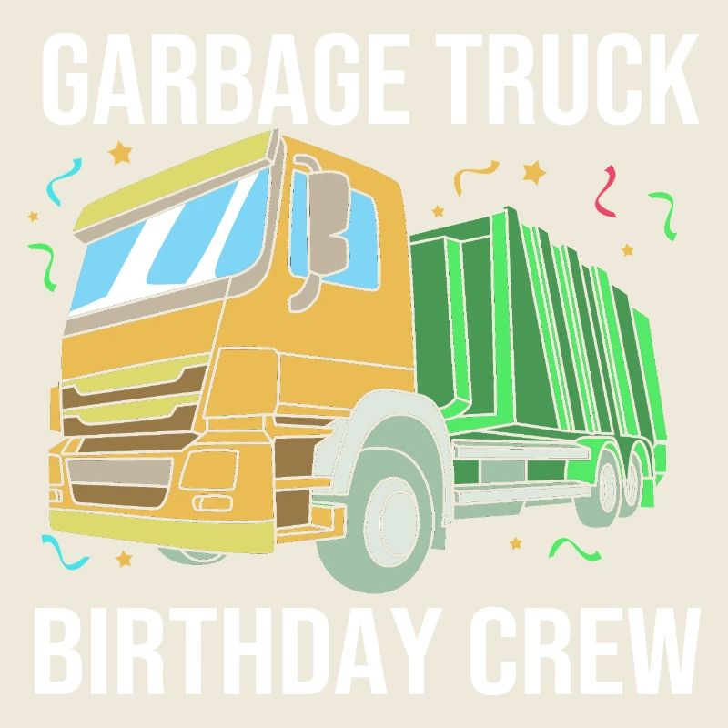 Mülleimer Müllwagen Müllauto Müllmann