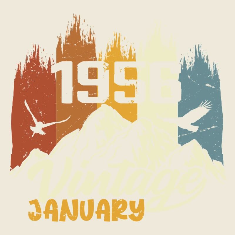 Anniversaire Janvier 1956 - Cadeau Janvier 1956