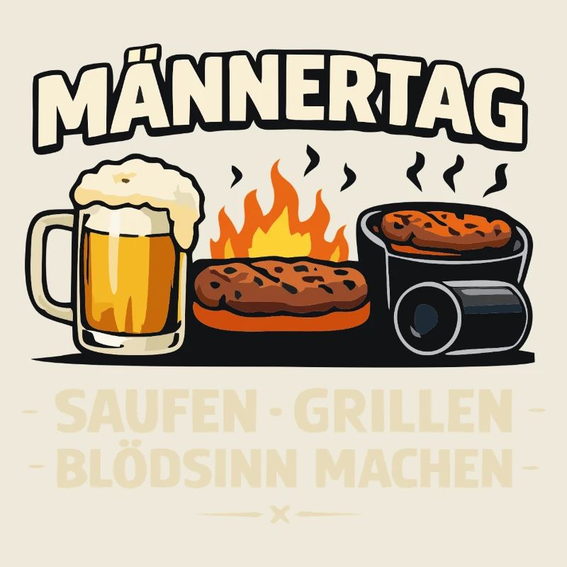 MännerTag Grillgaudi Design