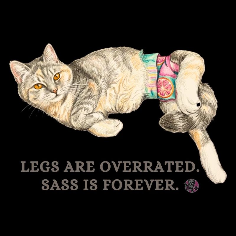 Legs Are Overrated Cat Sass