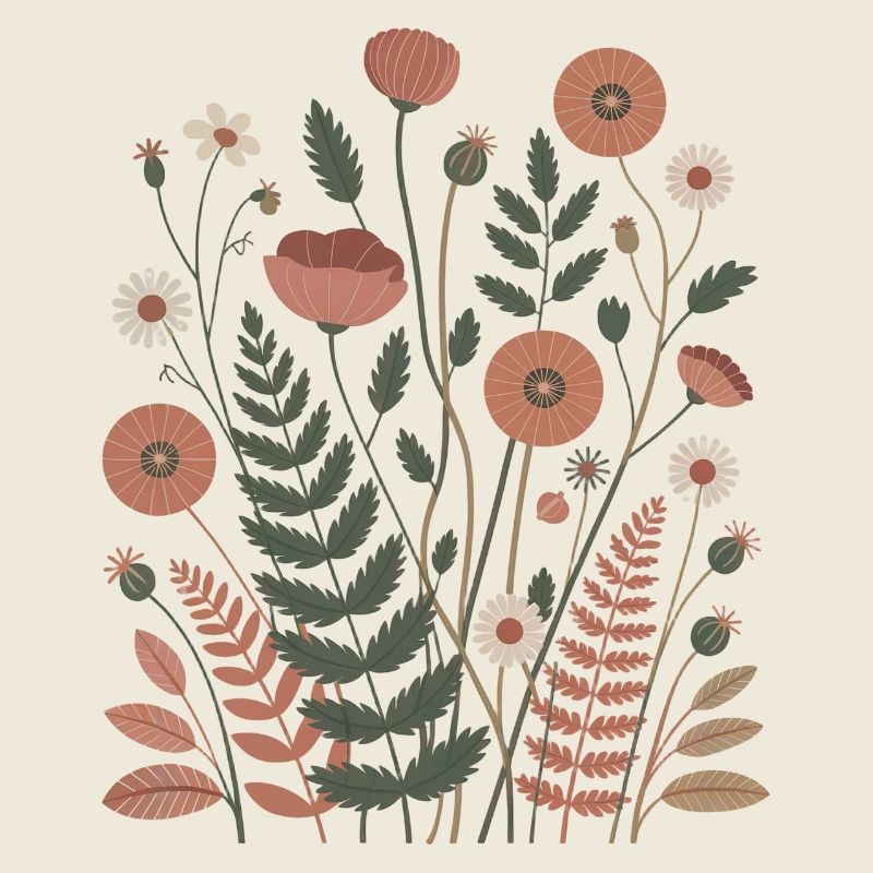 Boho Flowers – Blooming Harmony