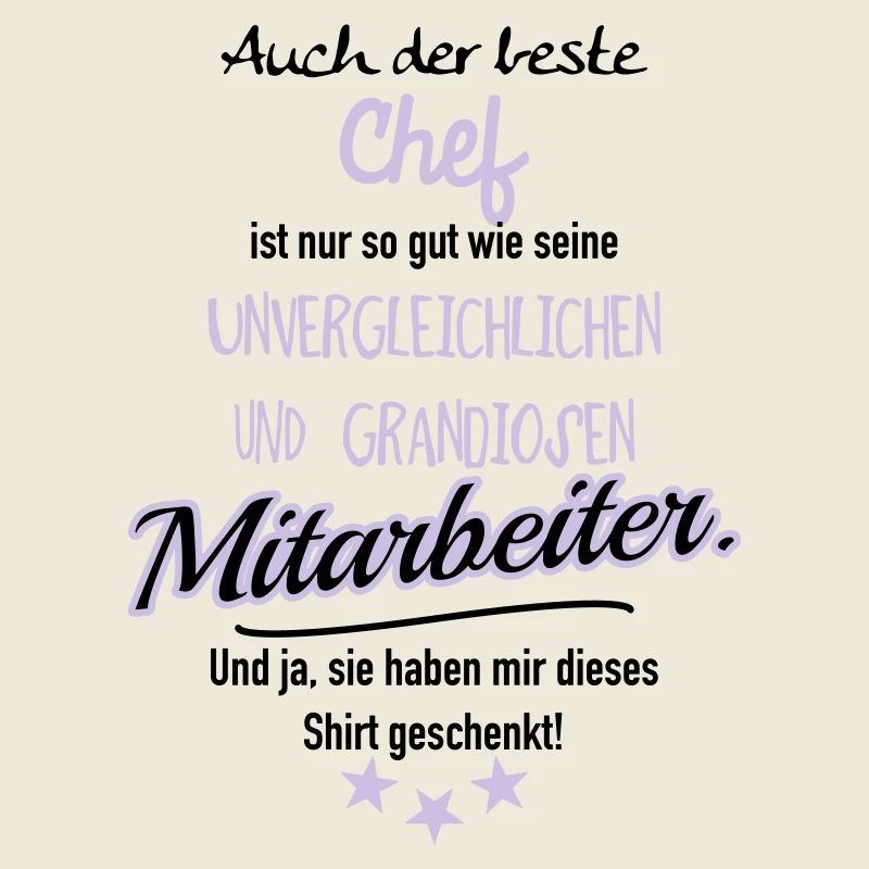 bester Chef grandiose Mitarbeiter