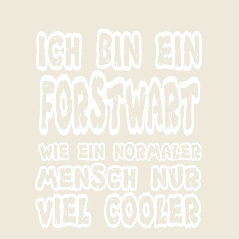 Cooler Forstwart