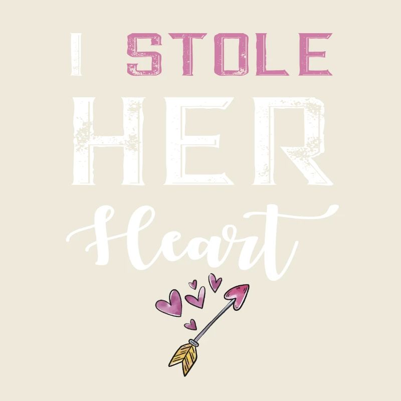 I Stole Her Heart Couple Tshirt