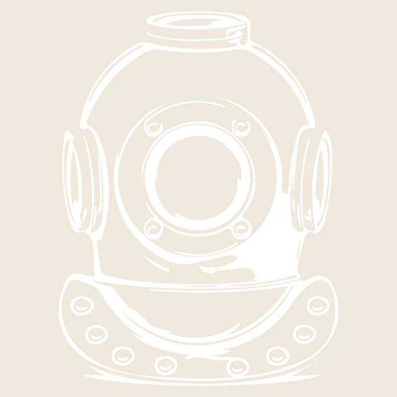 Casque de plongée historique