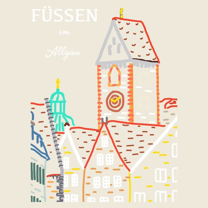 Füssen im Allgäu, Bavière