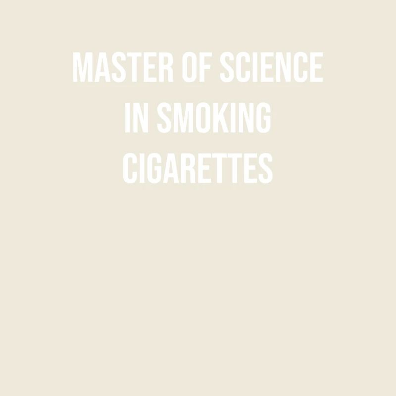 Hochgebildeter Kettenraucher