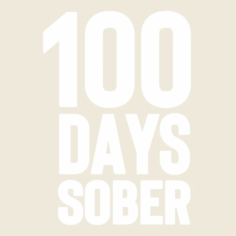 100 days sober