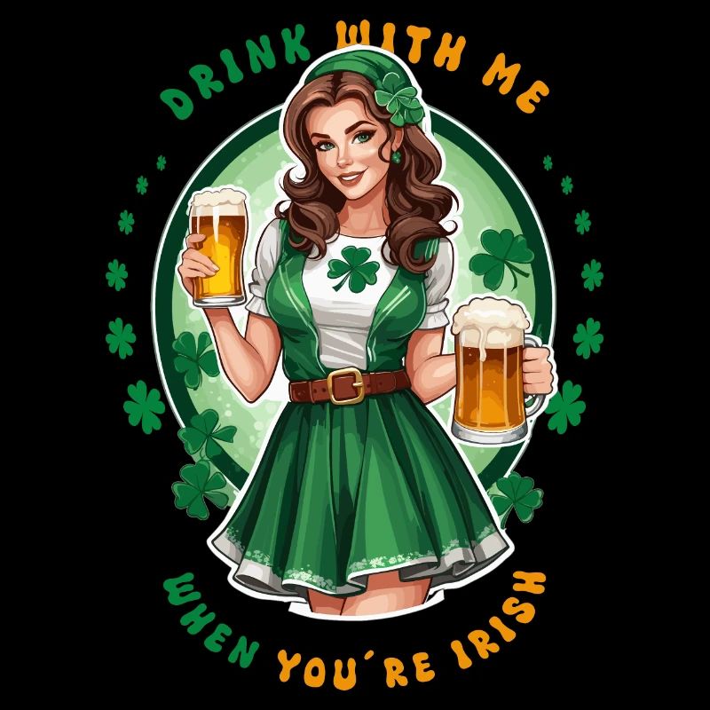 Trink mit mir wenn du Irish bist