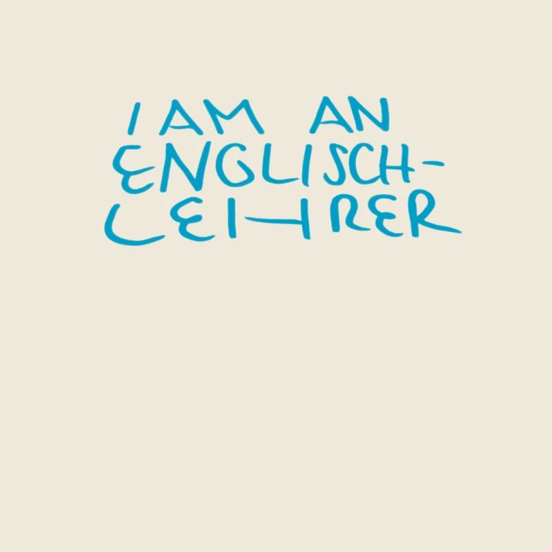 Geschenkidee für deutschen Englischlehrer