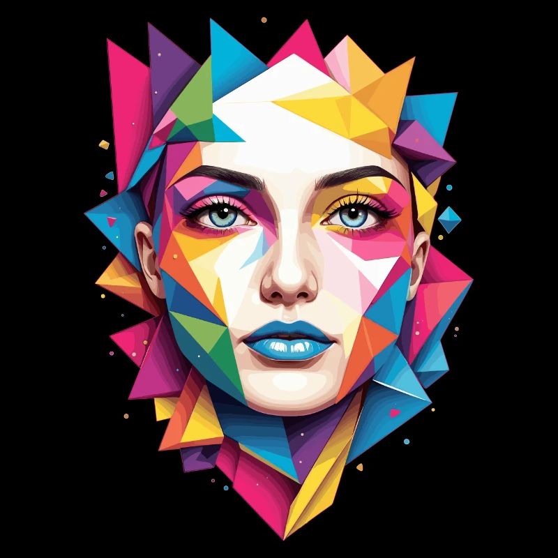 Art du visage moderne