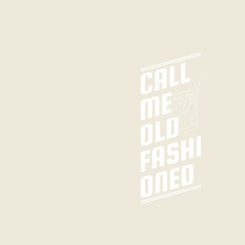 Vintage Call Me Old Fashioned Whiskey - Bourbon