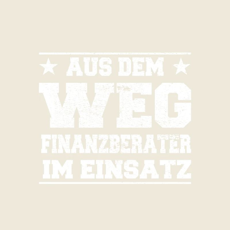 Aus dem Weg Finanzberater im Einsatz Design