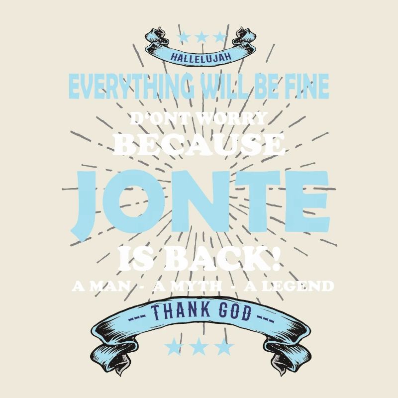 Tout ira bien Jonte est de retour