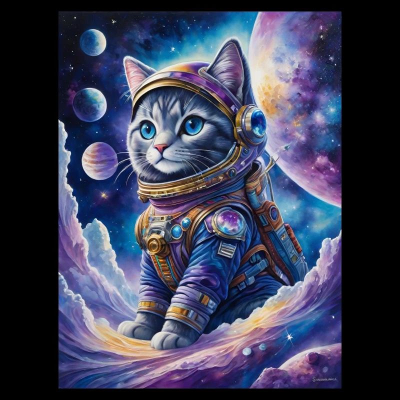 Astronaut Cat