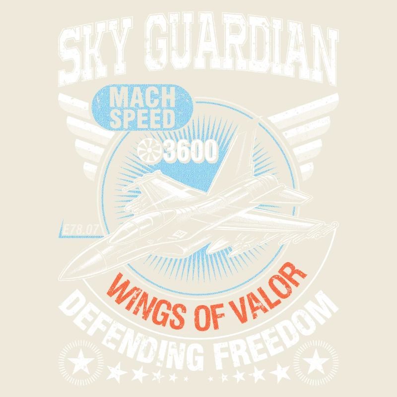 Sky Guardian Powerful F15 Fighter Jet Art