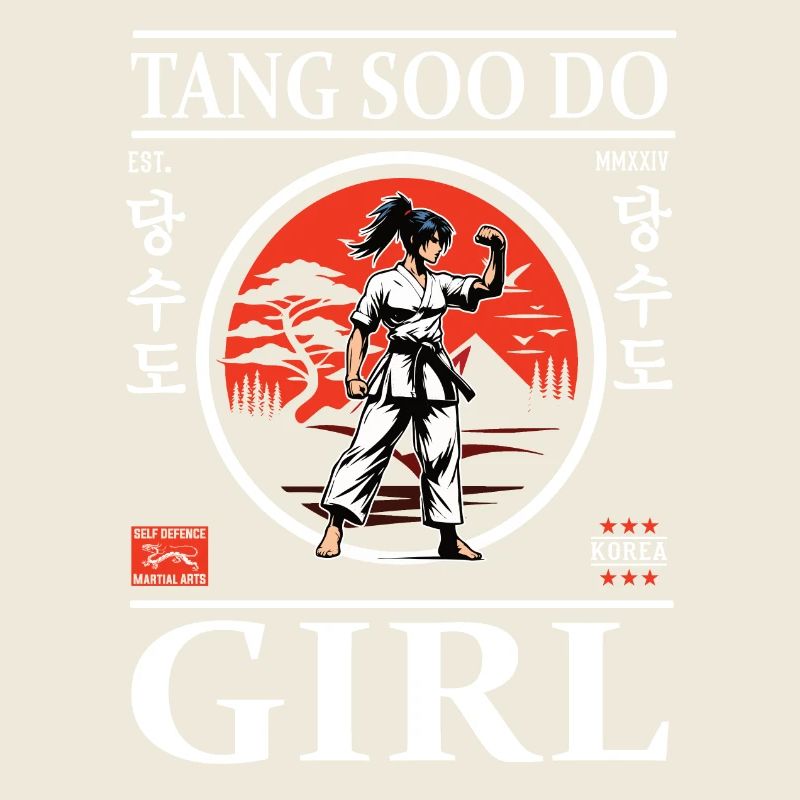 Fille Tang Soo Do – Maître de Tang Soo Do