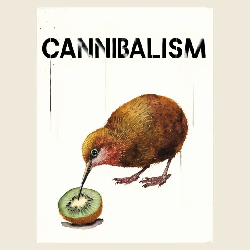 Kiwi-Kannibalismus