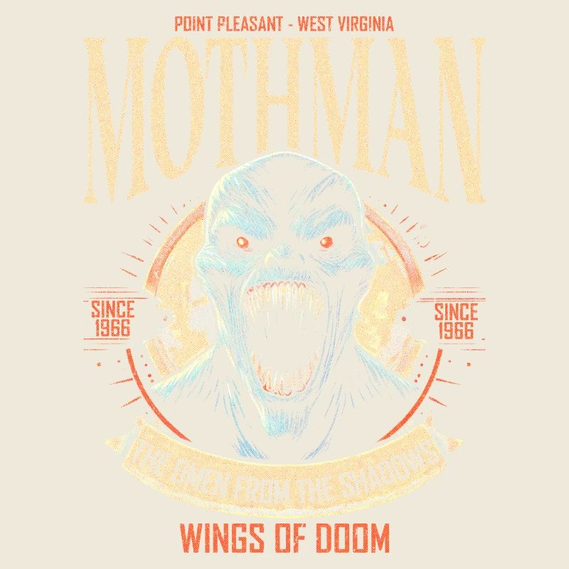 Mothman Dark Cryptid Legend West Virginia