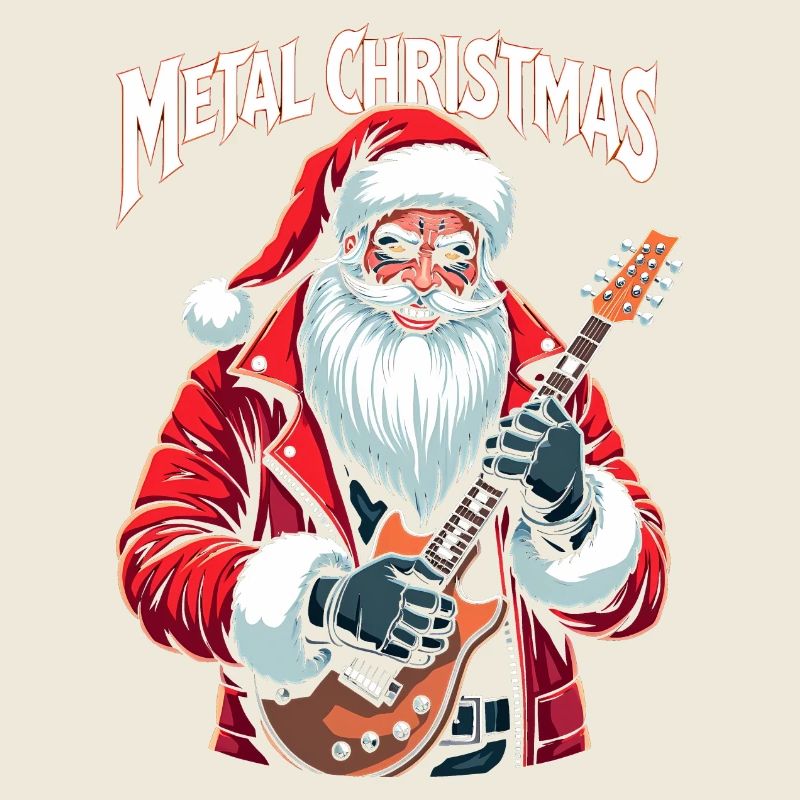 Noël en métal