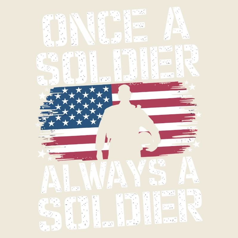 Soldat militaire vétéran