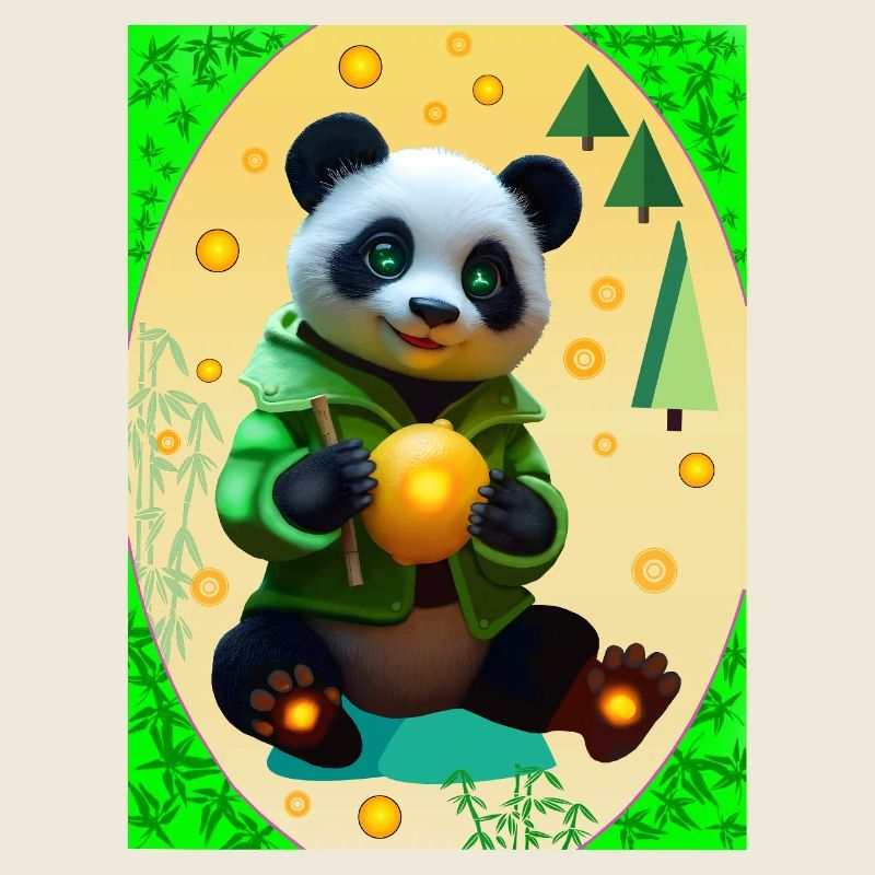 Charmanter Panda