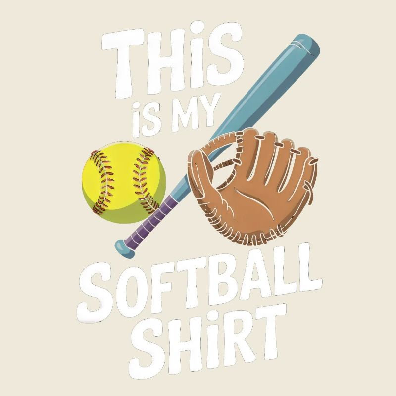 C’est mon joueur de softball receveur lanceur drôle