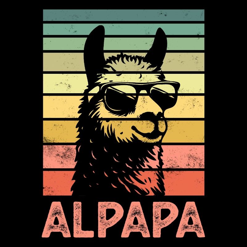 Vater Papa Alpaka