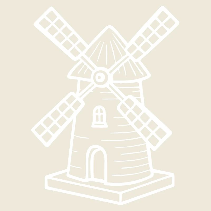 Windmill Symbol Mill