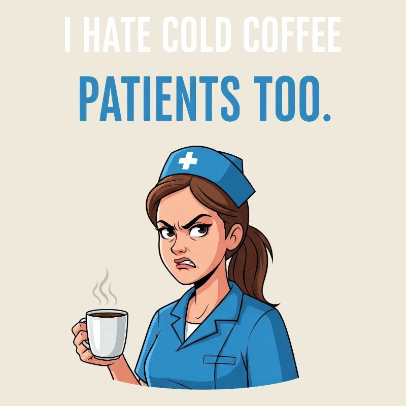 Infirmière Café Drôle