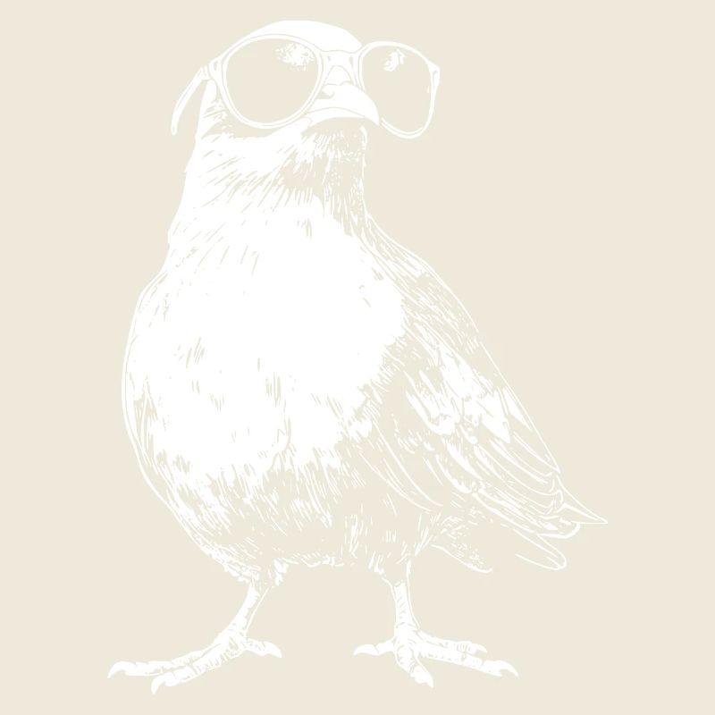 Cool Taube Sonnenbrille
