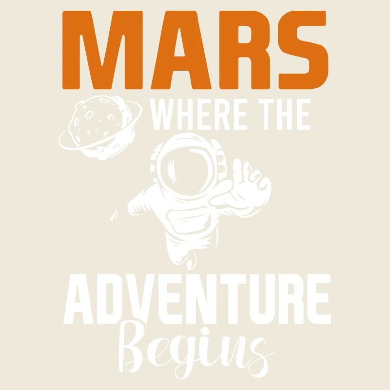 Mars planète espace fusée vintage