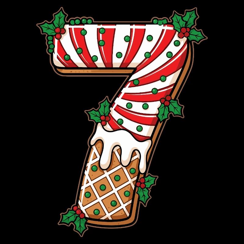 Weihnachts 7 Eisstiel Mistel