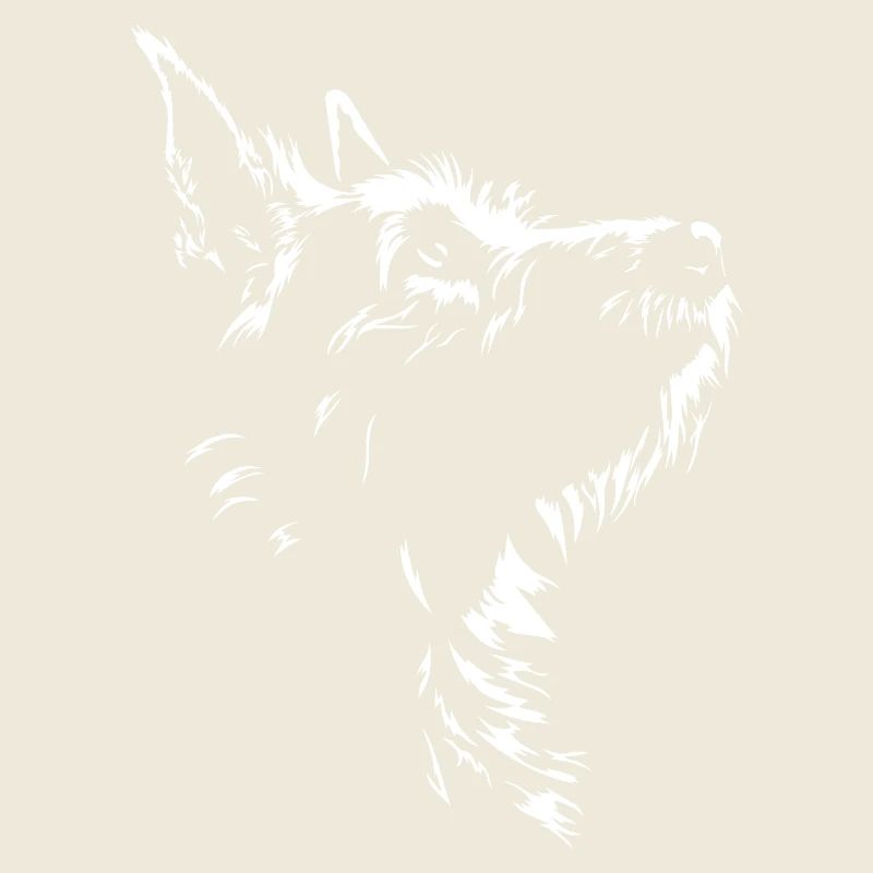 Berger Picard Silhouette de chien Wilsigns