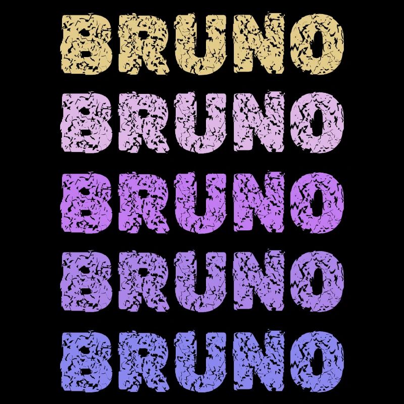 Bruno répétait des lettres pastel