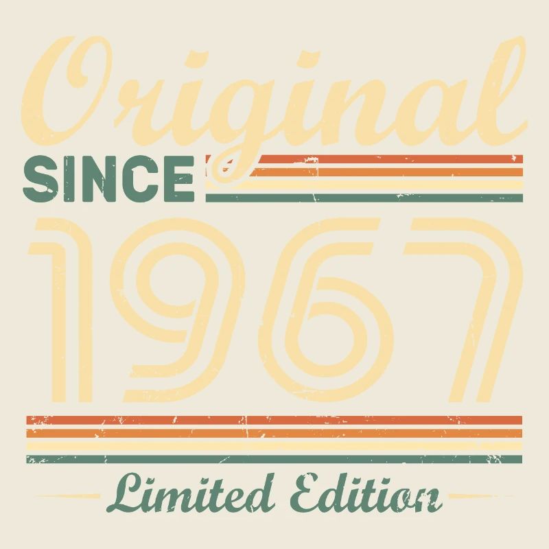 Original 1967 Vintage Retro Geburtstagsgeschenk