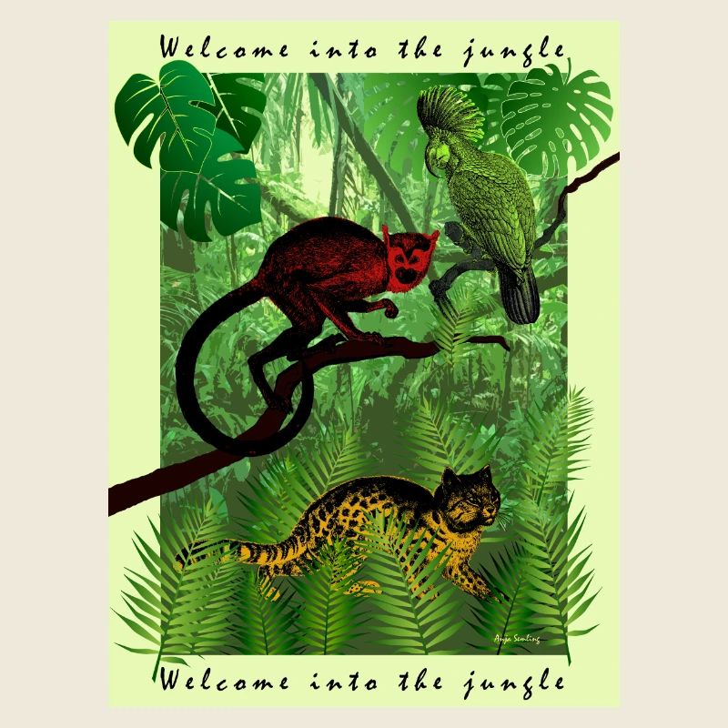 Animaux dans la jungle